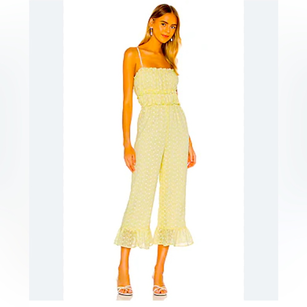 Majorelle Sylvan Yellow Jumpsuit Small NWT